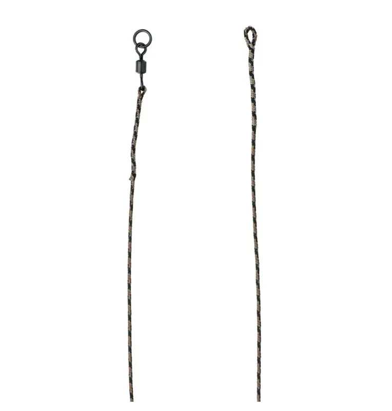 Mivardi Looped Leadcore inkl. Quick Change Swivel 2 Stück - Rig, Vorfach-Vorfächer-JJ-Fishing