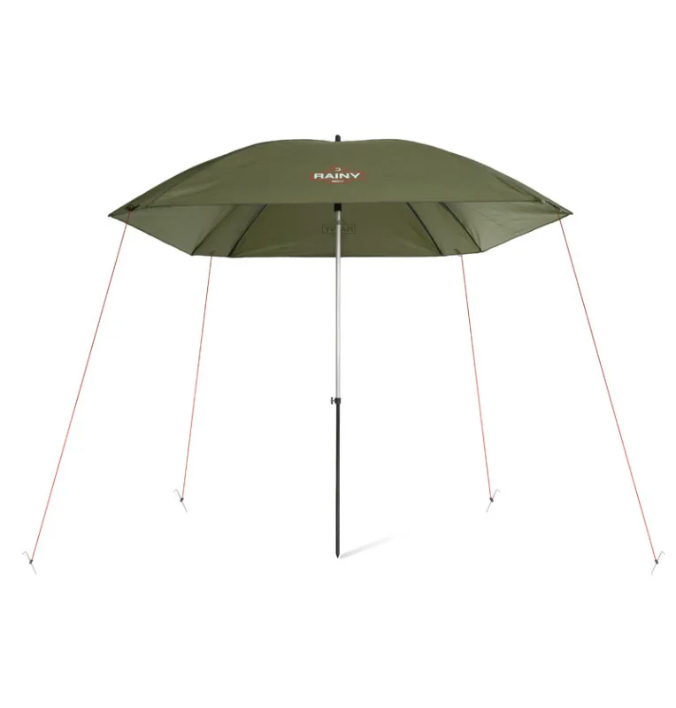 Delphin RAINY 250cm Regenschirm Quadratisch Angelschirm Grün Kippbar-Schirme & Zelte-JJ-Fishing