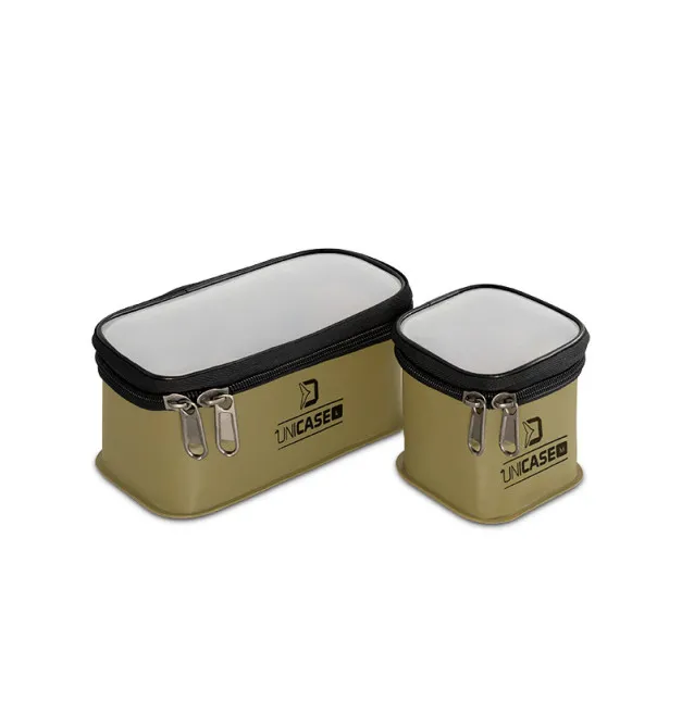 Delphin UniCASE M EVA-Tasche 10x10x8cm Endtackle Bag Wasserdichte Angeltasche PVA Bag-Zubehörtaschen-JJ-Fishing