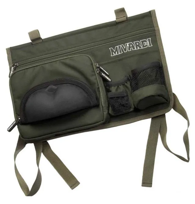 Mivardi Seitentasche für Angelliegen mit Brillenfach - External Pocket, Angelsessel Organizer-Zubehörtaschen-JJ-Fishing