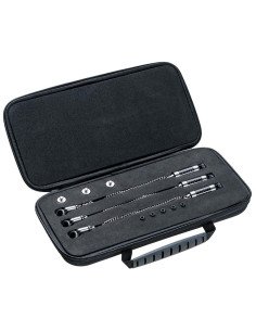 Mivardi Hanger MCX Stainless 3 Stück - Carbon Pendelbissanzeiger Set in Hardcase-Bissanzeiger & Bobbins-JJ-Fishing