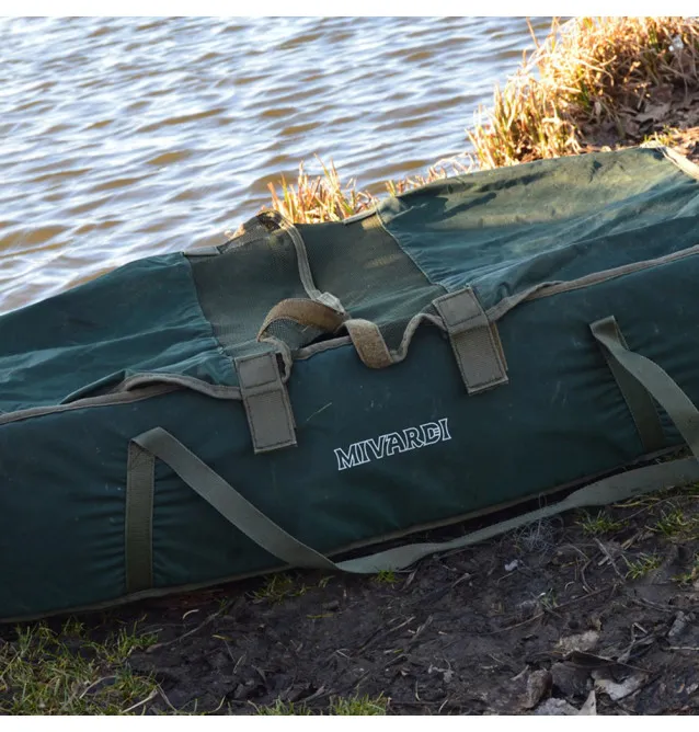 Mivardi Professional Unhooking Mat Abhakmatte Dick gepolstert mit Transportgriffen Abdeckbar-Unhooking mats & weighing slings...