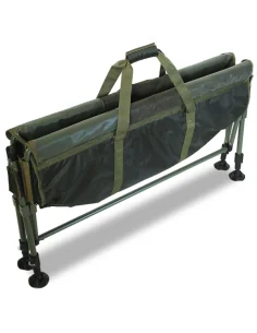 NGT Deluxe Carp Cradle with Knee Pad – Easy Folding (404) Abhakmatte-Abhakmatten & Wiegeschlingen-JJ-Fishing 2