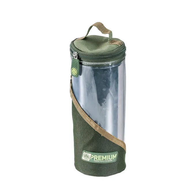 Mivardi Premium Rig Tube Vorfachtasche Chod Rig Zig Rig Clear Green Bag-Accessory Bags-JJ-Fishing