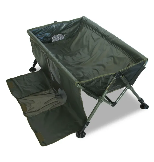 NGT Deluxe Carp Cradle with Knee Pad – Easy Folding (404) Abhakmatte-Abhakmatten & Wiegeschlingen-JJ-Fishing