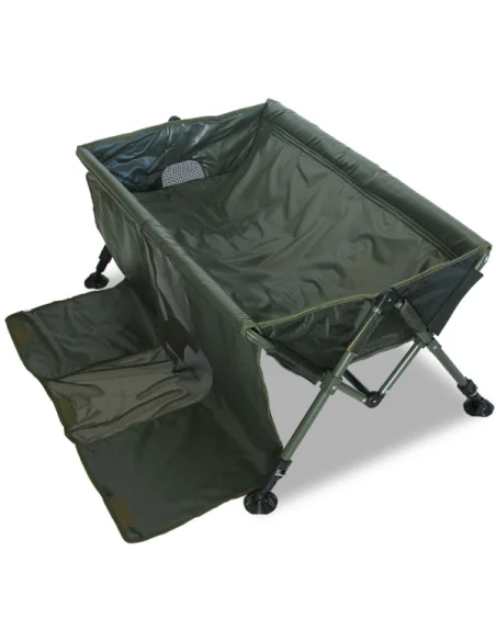 NGT Deluxe Carp Cradle with Knee Pad – Easy Folding (404) Unhooking Mat-Unhooking mats & weighing slings-JJ-Fishing