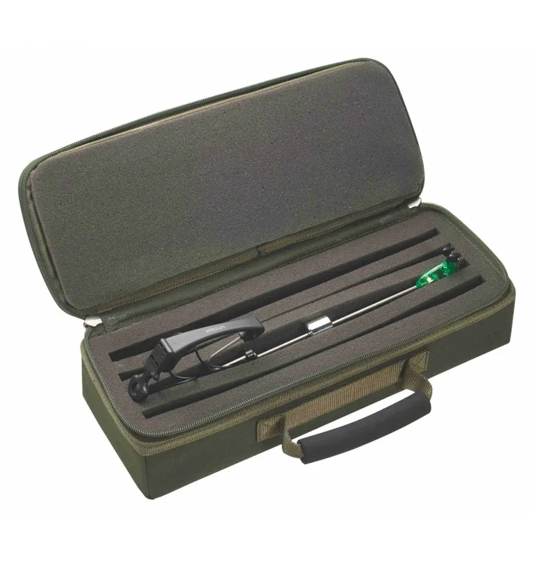 Mivardi Swing Arms Pouch Tasche für Pendelbissanzeiger extra Gepolstert Grün-Zubehörtaschen-JJ-Fishing