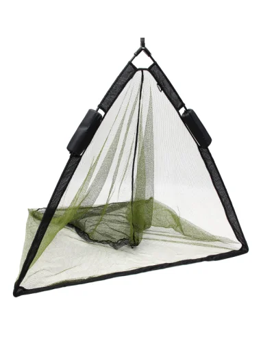 NGT 42" Specimen Dual Net Float System - Green with Metal V Block-Kescher & Kescherzubehör-JJ-Fishing