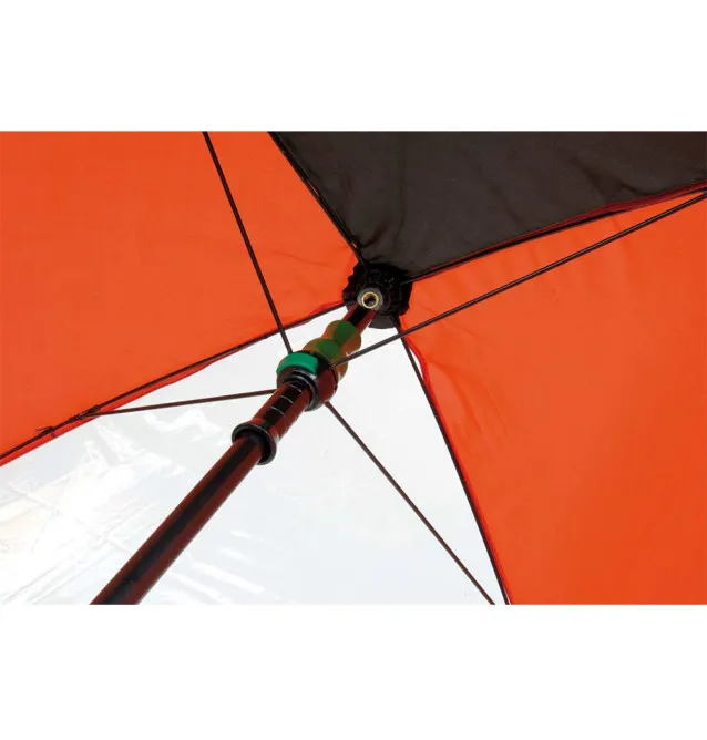 Mivardi Bait Umbrella - Quadratischer Schirm, Method Feeder Angelschirm, Futterschirm-Schirme & Zelte-JJ-Fishing