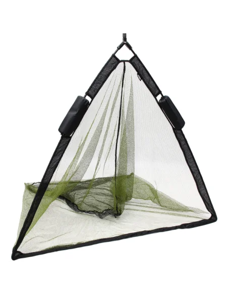 NGT 50" Specimen Dual Net Float System - Green with Metal V Block-Kescher & Kescherzubehör-JJ-Fishing