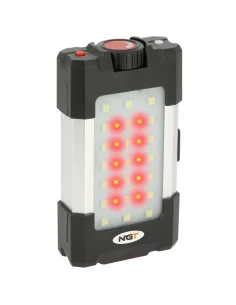 NGT Floodlight & Power Bank System 21 + 6 LED 500 Lumen with USB Rechargable 10400mAh Akku-Zeltlampen-JJ-Fishing 2