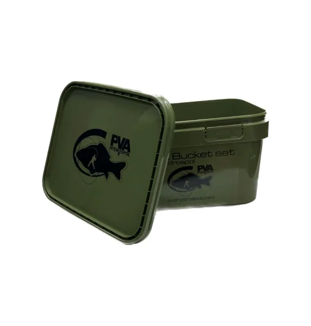 PVA Hydrospol 5L Bucket mit Metallgriff-Tackle Boxen-JJ-Fishing