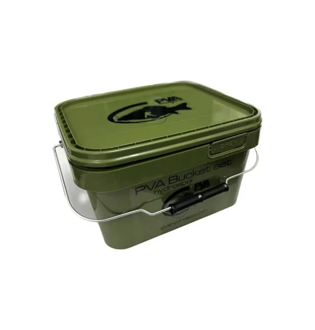 PVA Hydrospol 5L Bucket mit Metallgriff-Tackle Boxen-JJ-Fishing