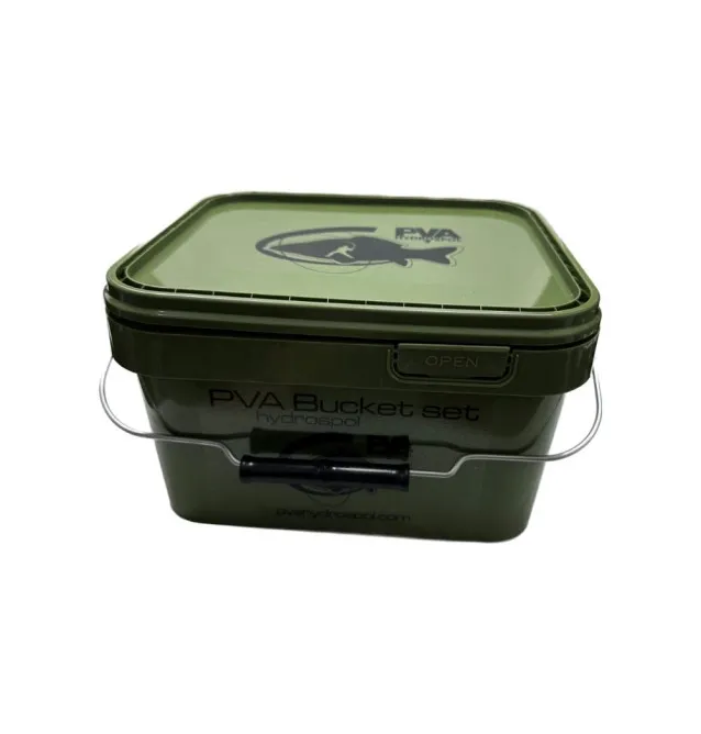 PVA Hydrospol 5L Bucket mit Metallgriff-Tackle Boxen-JJ-Fishing