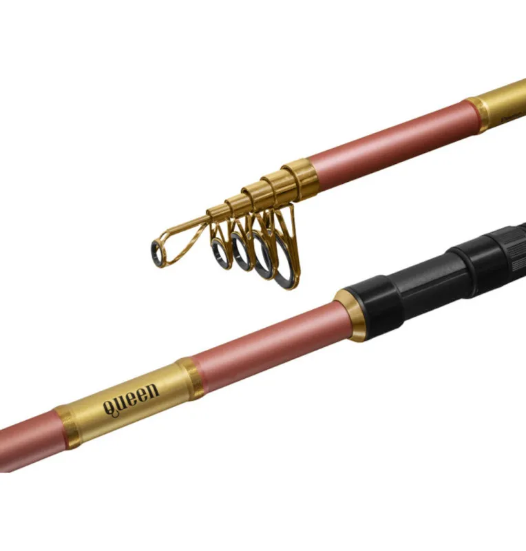 Delphin QUEEN Tele Carp Rod 300cm 100g Karpfenrute Teleskoprute-Ruten-JJ-Fishing