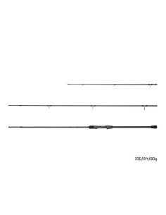 Delphin Opium 11ft 80g BlacxFEEDER 3G TechnoCORK + 3 Spitzen 330cm 3-teilig Edition 2024 Method Feeder-Ruten-JJ-Fishing 2