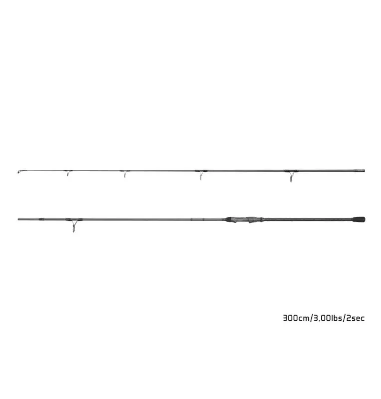 Delphin Opium 10ft 3.00lbs BlacxCARP 3G TechnoCORK 300cm 2-teilig Edition 2024-Startseite-JJ-Fishing