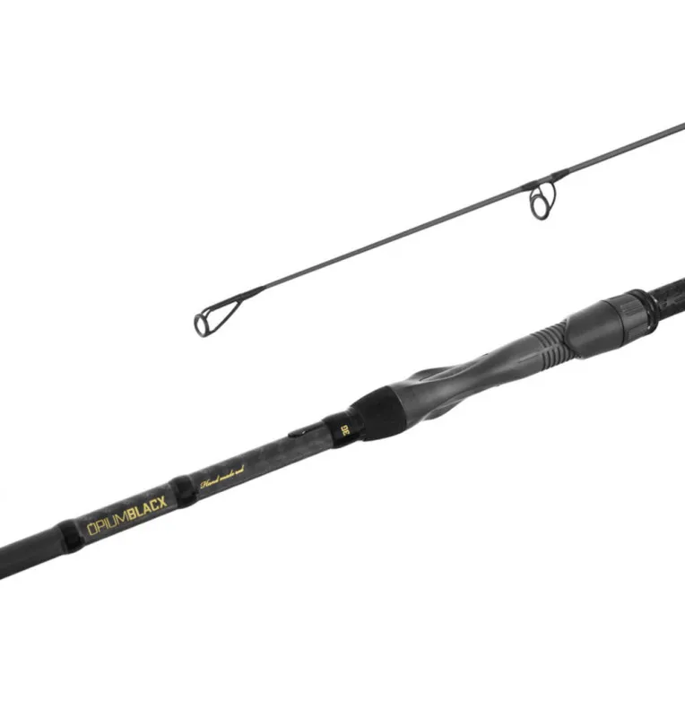 Delphin Opium 12ft 3.00lbs BlacxCARP 3G TechnoCORK 360cm 2-teilig Edition 2024-Ruten-JJ-Fishing