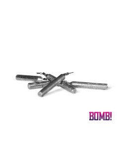 Delphin BOMB! 7g Drop-Shot Blei 5 Stk. Lang Form Quick Change-Endtackle-JJ-Fishing 2