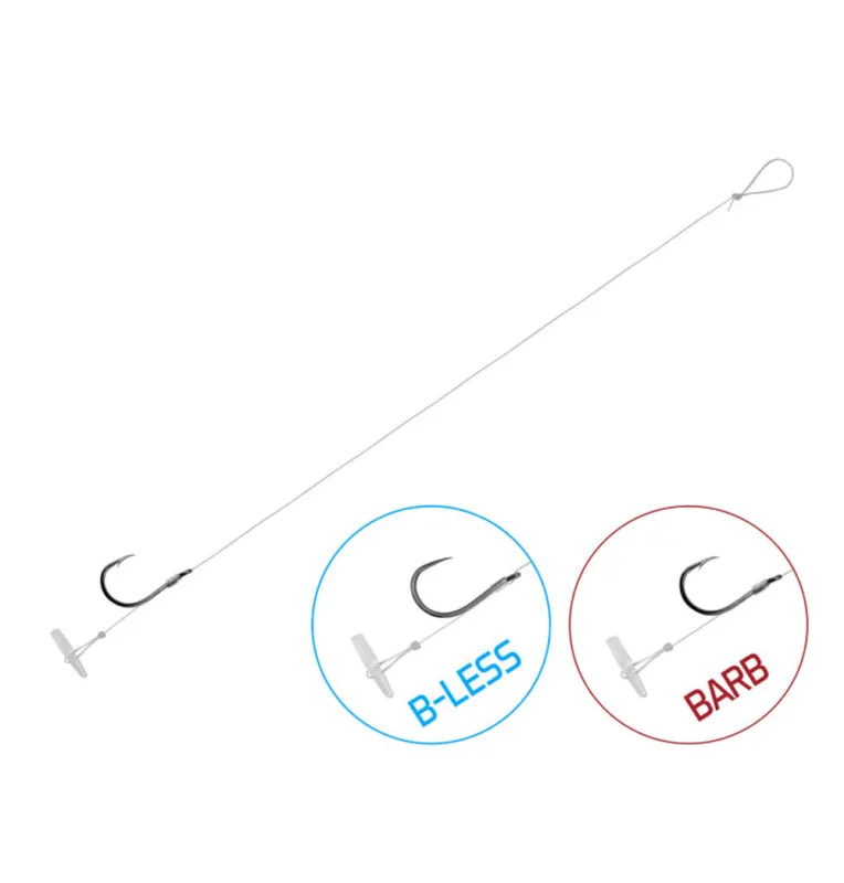 Delphin FLR Quickstop 0,22mm Größe 6 Method Feeder 12cm Vorfächer BARBED-Startseite-JJ-Fishing