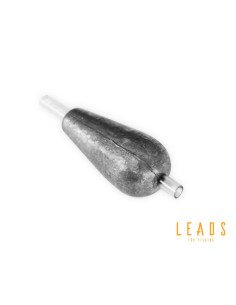 Delphin LEADS 6g Tropfenblei mit Schlauch 5 Stk. Angelblei Laufblei-Endtackle-JJ-Fishing