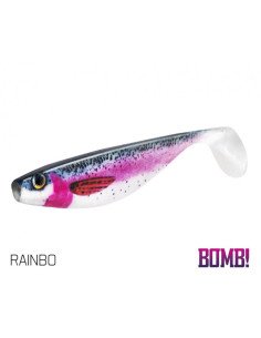 Delphin BOMB! Hypno Gummiköder 2 Stück 17cm 3D Rainbo-Köder-JJ-Fishing