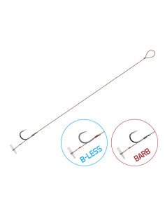 Delphin Proxi Quickstop Größe 8 Method Feeder Vorfach 6stk. 12cm 0,10mm BARBED Geflochten-Endtackle-JJ-Fishing 2