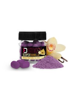 Delphin D SNAX WAFTER Scopex - Vanille Dumbel 10x7mm 20g Method Feeder Angelköder-Köder-JJ-Fishing