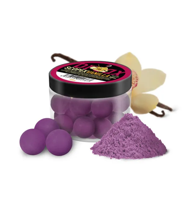 Delphin BreaX 16mm Pop Up Scopex - Vanille 50g Boilies Schwimmend-Köder-JJ-Fishing