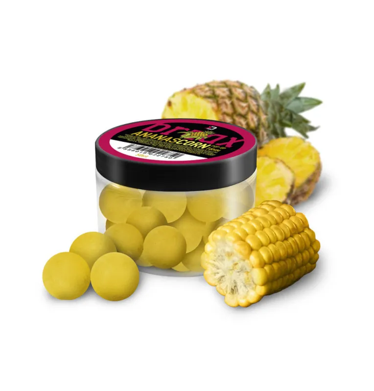 Delphin BreaX 16mm Pop Up Sweet Corn - Ananas 50g Boilies Schwimmend-Köder-JJ-Fishing