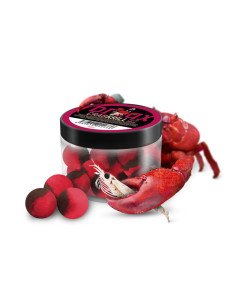 Delphin BreaX 16mm Pop Up Krabbe - Krill 50g Duo Color Boilies Schwimmend-Köder-JJ-Fishing