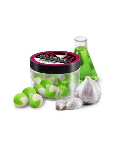 Delphin BreaX 16mm Pop Up Knoblauch - N-Butyric Acid 50g Duo Color Boilies Schwimmend-Köder-JJ-Fishing
