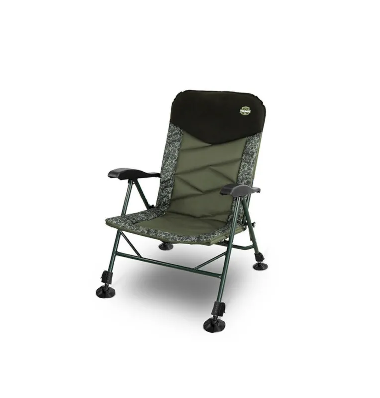 Delphin TRIUMPH Camo C2G Carpchair Angelsessel Relax Chair Verstellbar-Angelliegen & Angelstühle-JJ-Fishing