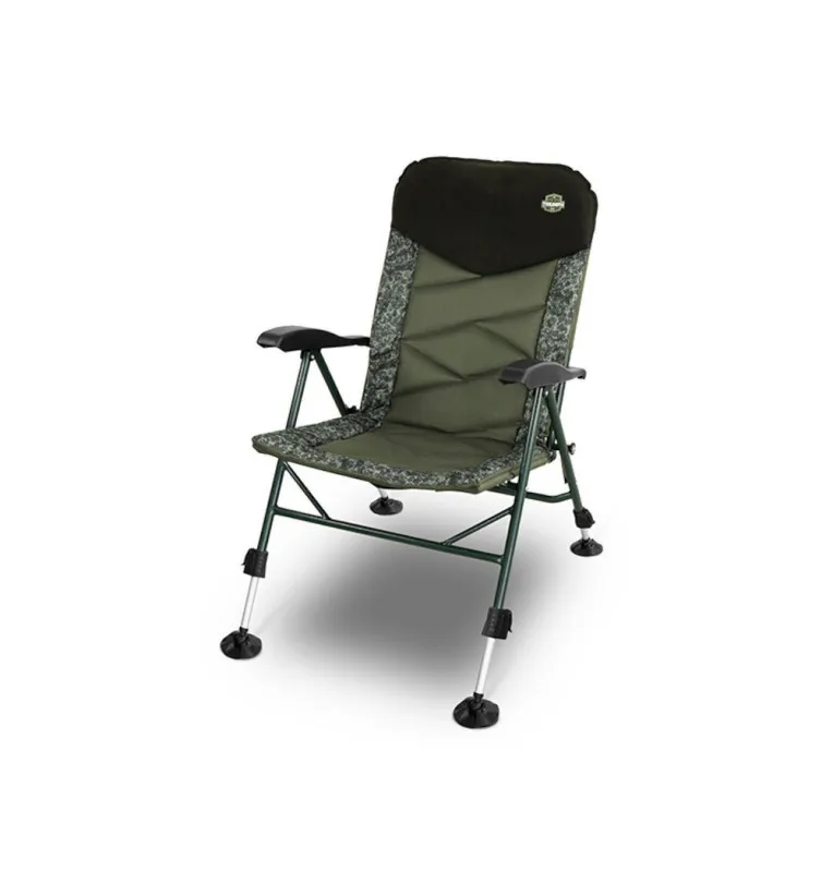 Delphin TRIUMPH Camo C2G Carpchair Angelsessel Relax Chair Verstellbar-Angelliegen & Angelstühle-JJ-Fishing
