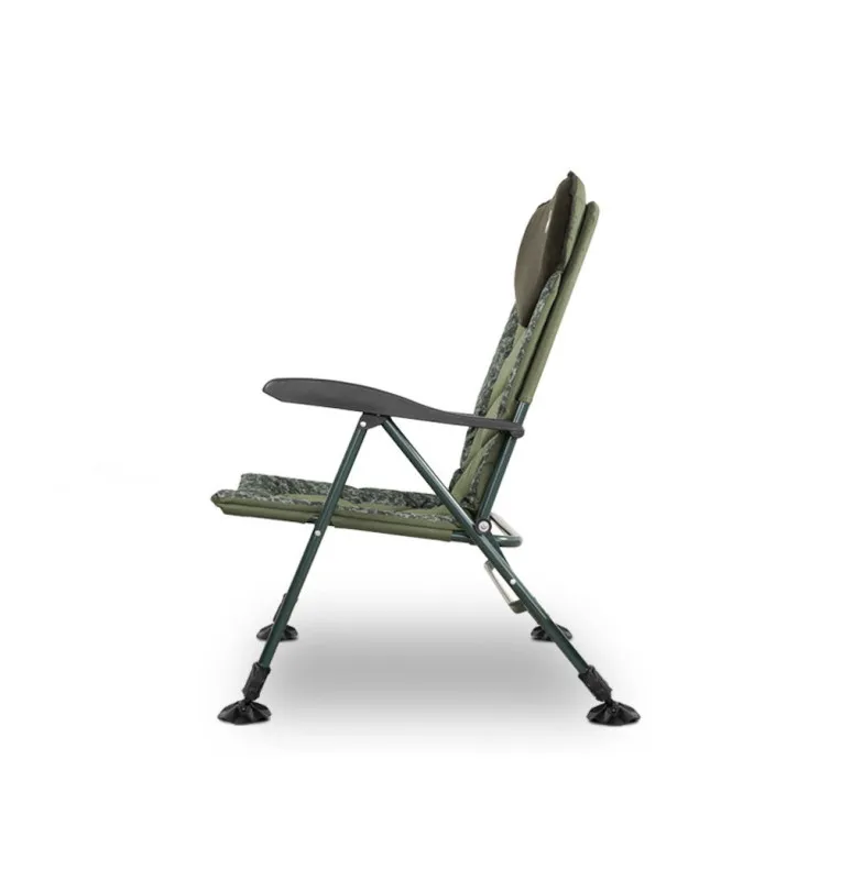 Delphin TRIUMPH Camo C2G Carpchair Angelsessel Relax Chair Verstellbar-Angelliegen & Angelstühle-JJ-Fishing