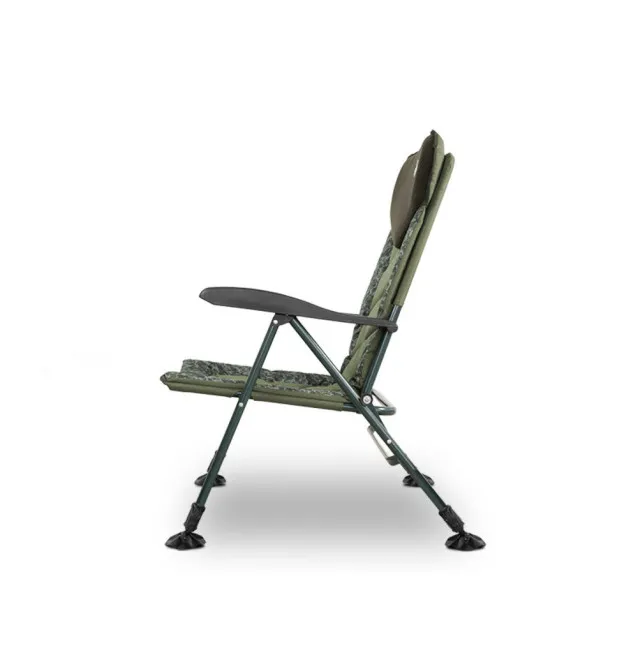Delphin TRIUMPH Camo C2G Carpchair Angelsessel Relax Chair Verstellbar-Angelliegen & Angelstühle-JJ-Fishing