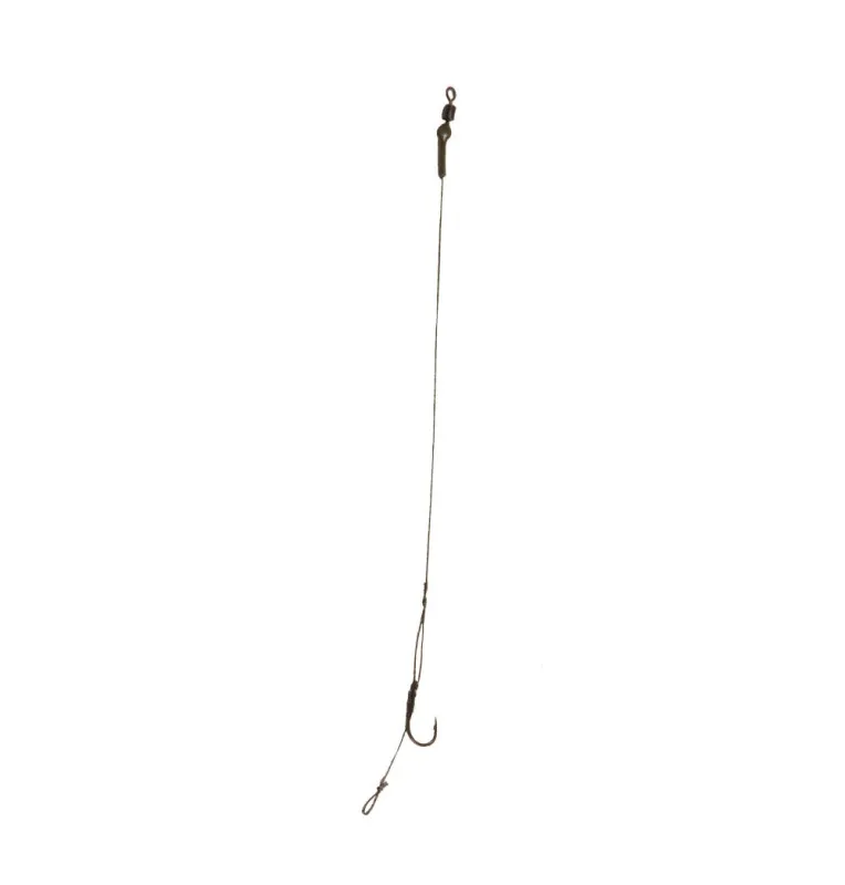 Mivardi EASY Black Adjustable Hair Rig No.2 Karpfen Vorfach Boilie Rig 2 Stk.-Endtackle-JJ-Fishing