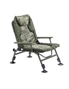 Mivardi CamoCODE Arm Carp Chaire Angelsessel Multi Camo Comfort Extra Weich-Outdoor-JJ-Fishing