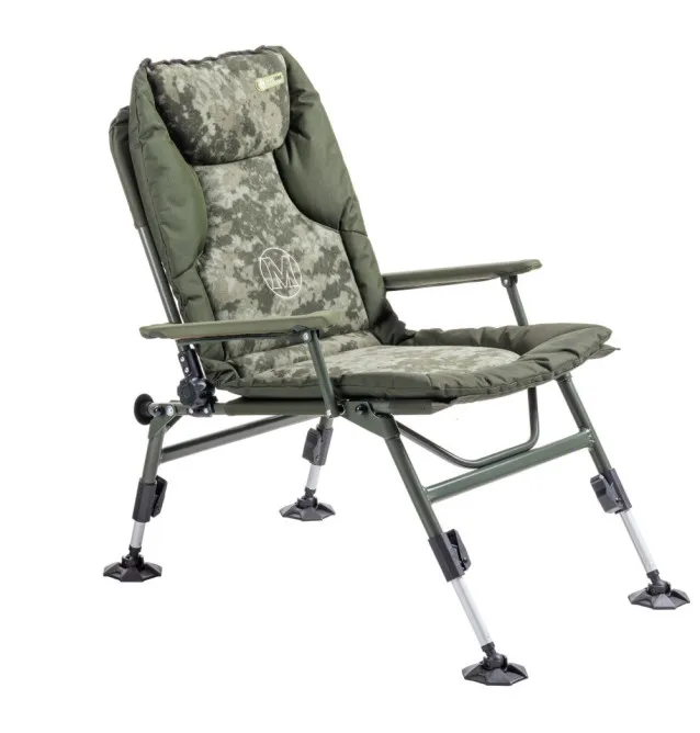 Mivardi CamoCODE Arm Carp Chaire Angelsessel Multi Camo Comfort Extra Weich-Outdoor-JJ-Fishing