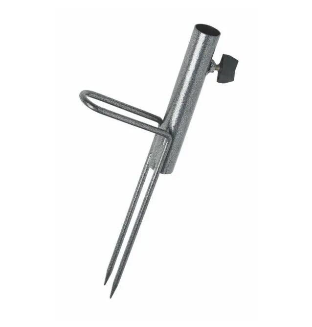 Mivardi Umbrella Spike Schirm Halter Erdspieß Storm Spike Bodenhalterung Angelschirm-Outdoor-JJ-Fishing
