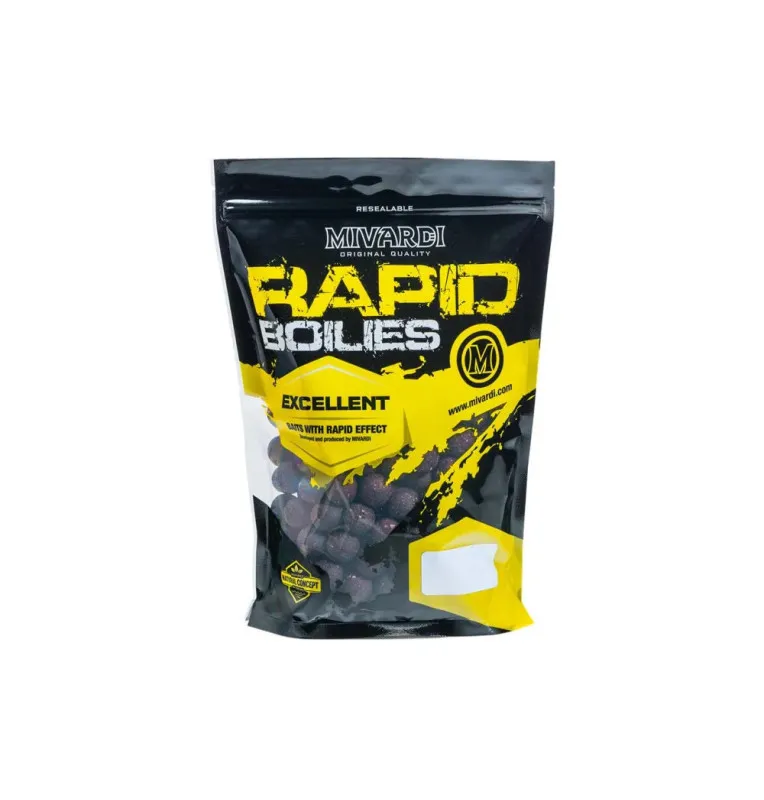 Mivardi Rapid Boilies Excellent - King Plum 950g 16mm Angelköder-Köder-JJ-Fishing