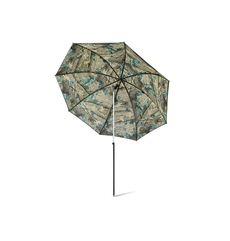 Delphin CLASSA CAMO 250cm Angelschirm 3/4 Seitenwände-Outdoor-JJ-Fishing