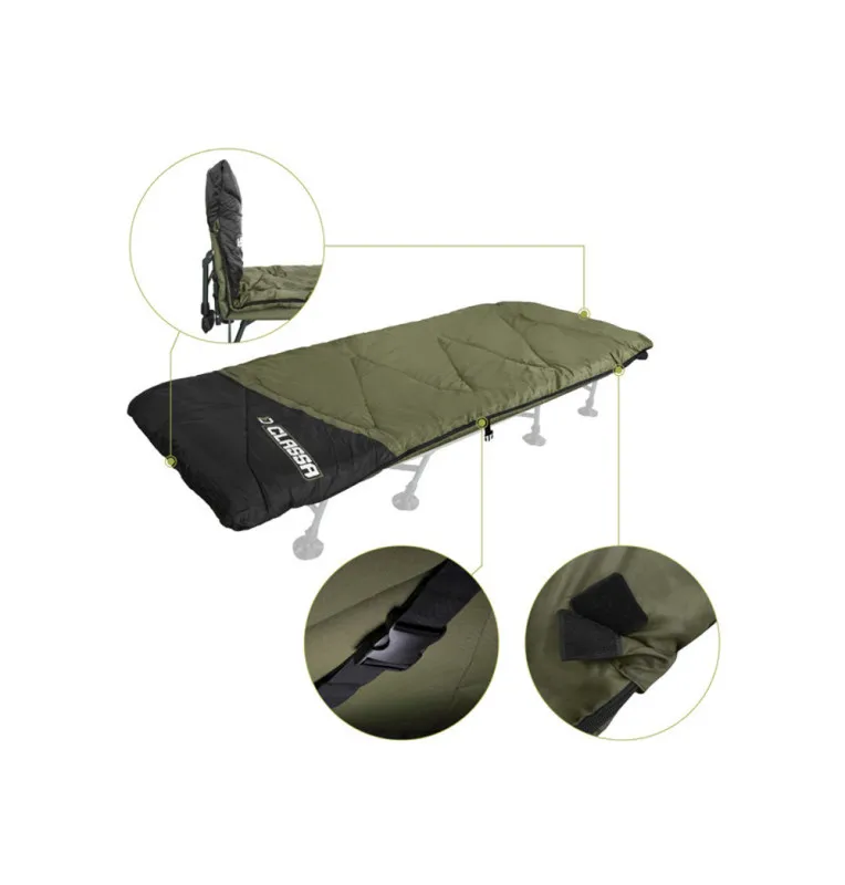 Delphin CLASSA 220x80cm Schlafsack Sleeping Bag All Season-Angelzubehör-JJ-Fishing