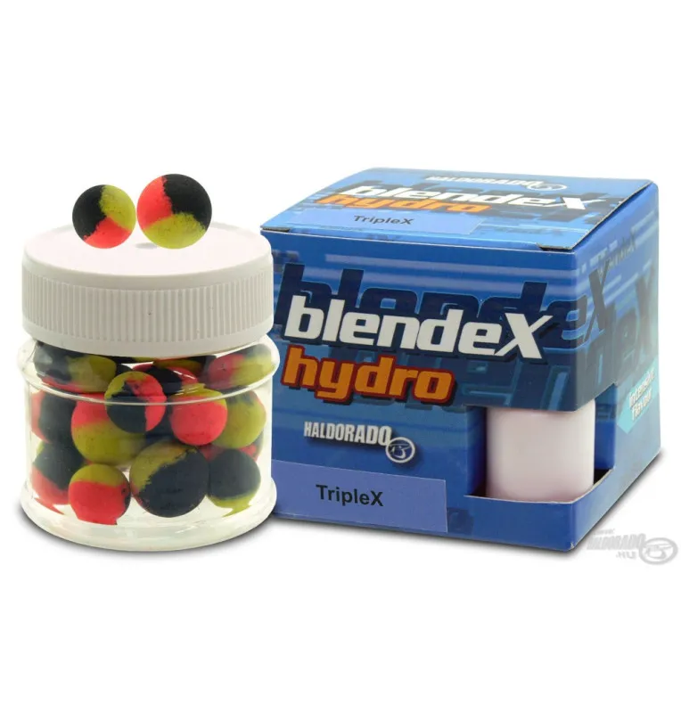 Haldorado 12-14mm TripleX BlendeX Wafter Big Carp inkl. Dip Multi Color Hookbaits-Hookbaits-JJ-Fishing