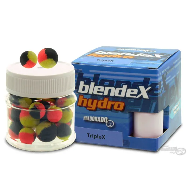 Haldorado 12-14mm TripleX BlendeX Wafter Big Carp inkl. Dip Multi Color Hookbaits-Hookbaits-JJ-Fishing