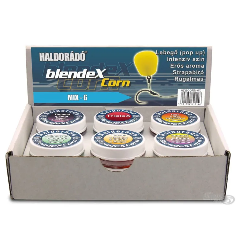 Haldorado BlendeXCorn Floating MIX-6 Fake Baits Eingelegt Mais Hochintensiev-Köder-JJ-Fishing
