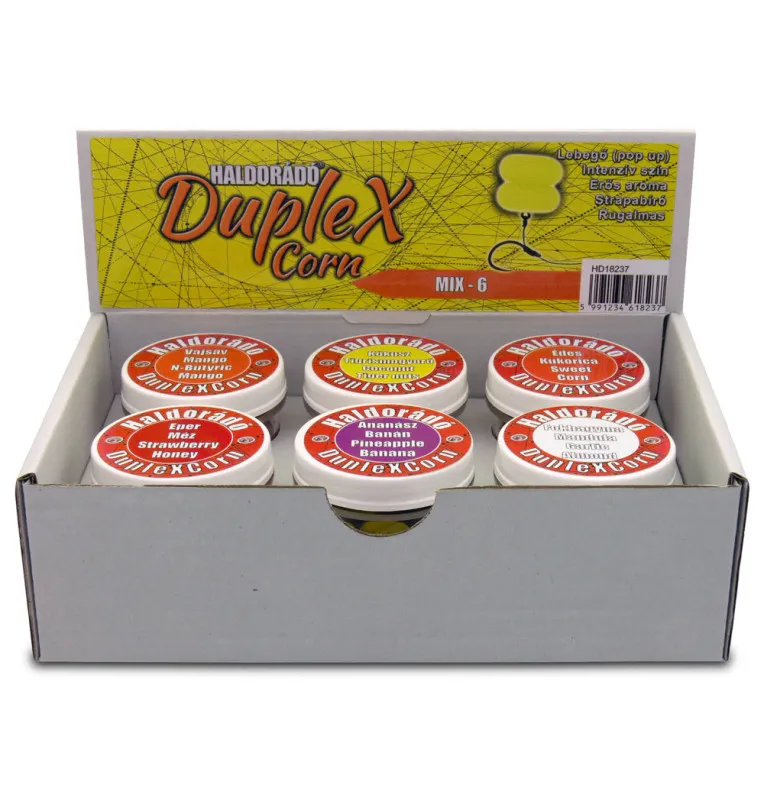 Haldorado DupleXCorn Floating MIX-6 Fake Baits Eingelegt Mais Hochintensiev-Köder-JJ-Fishing