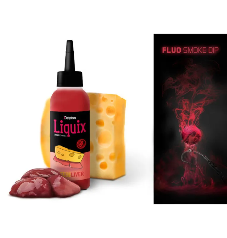 Delphin D SNAX LiquiX Käse & Leber 100ml PVA Freundlich Liquid Hochintensiev-Köder-JJ-Fishing