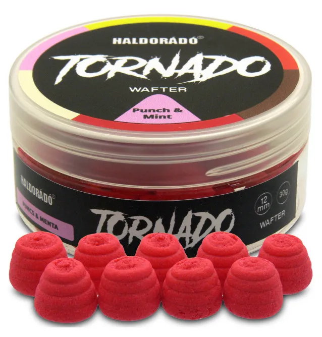 Haldorado TORNADO 12mm Wafter Punsch & Mint-Köder-JJ-Fishing