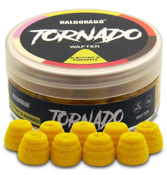 Haldorado TORNADO 12mm Wafter Ananas & N-Butyric Acid-Köder-JJ-Fishing